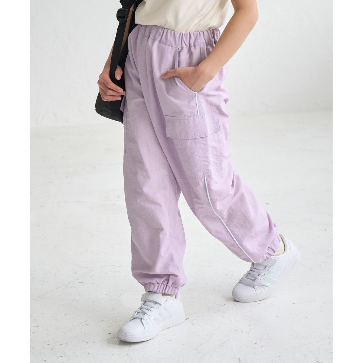 ユニセックス カーゴパンツ ラインパンツ ROPE' PICNIC｜【KIDS/キッズ】ユニセックスワッシャーライン