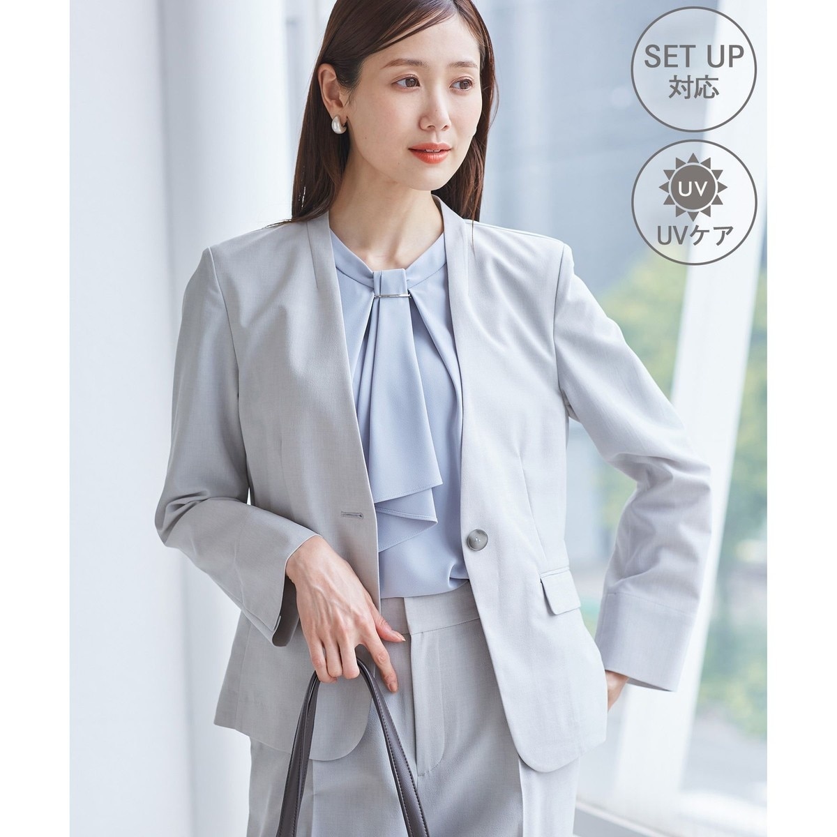美品♦︎Max Mara♦︎ノーカラージャケット　高級　白タグ　ツイード　春 楽天市場】ツイード ジャケット ノーカラー（ブランドマックス