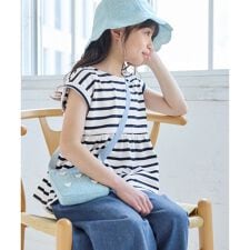 【KIDS/キッズ】ボーダーチュニックトップス