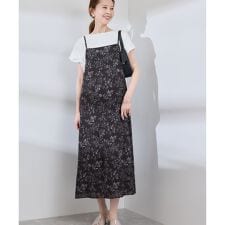 【前後2WAY】ガーデンフラワーキャミワンピース/リンクコーデ