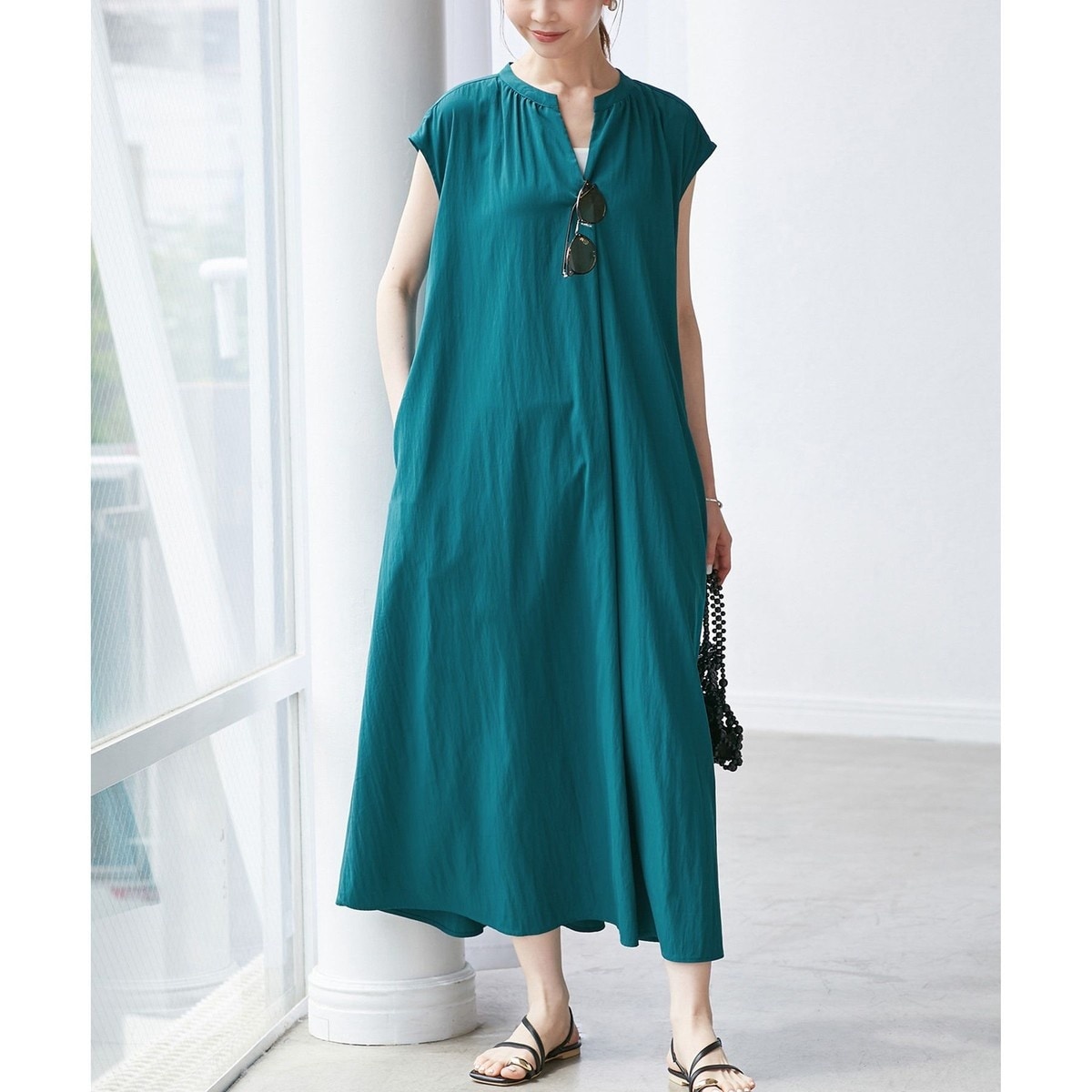 ウエストタックチェックアソートワンピース | ロペピクニック(ROPE ウエストタックチェックアソートワンピース | ロペピクニック(ROPE