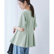 【UVカット・接触冷感】ウエストタックペプラムトップス | ロペピクニック