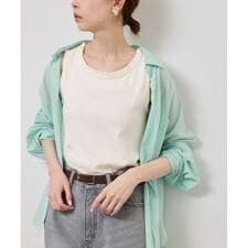 襟フリルタンクトップ
