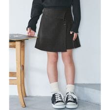 【KIDS/キッズ】アシンメトリーラップスカパン