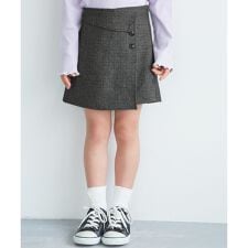 【KIDS/キッズ】アシンメトリーラップスカパン