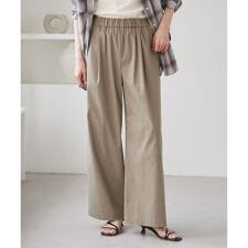 ロペピクニック(ROPE' PICNIC)のキレイ目イージーワイドパンツ/UVカット