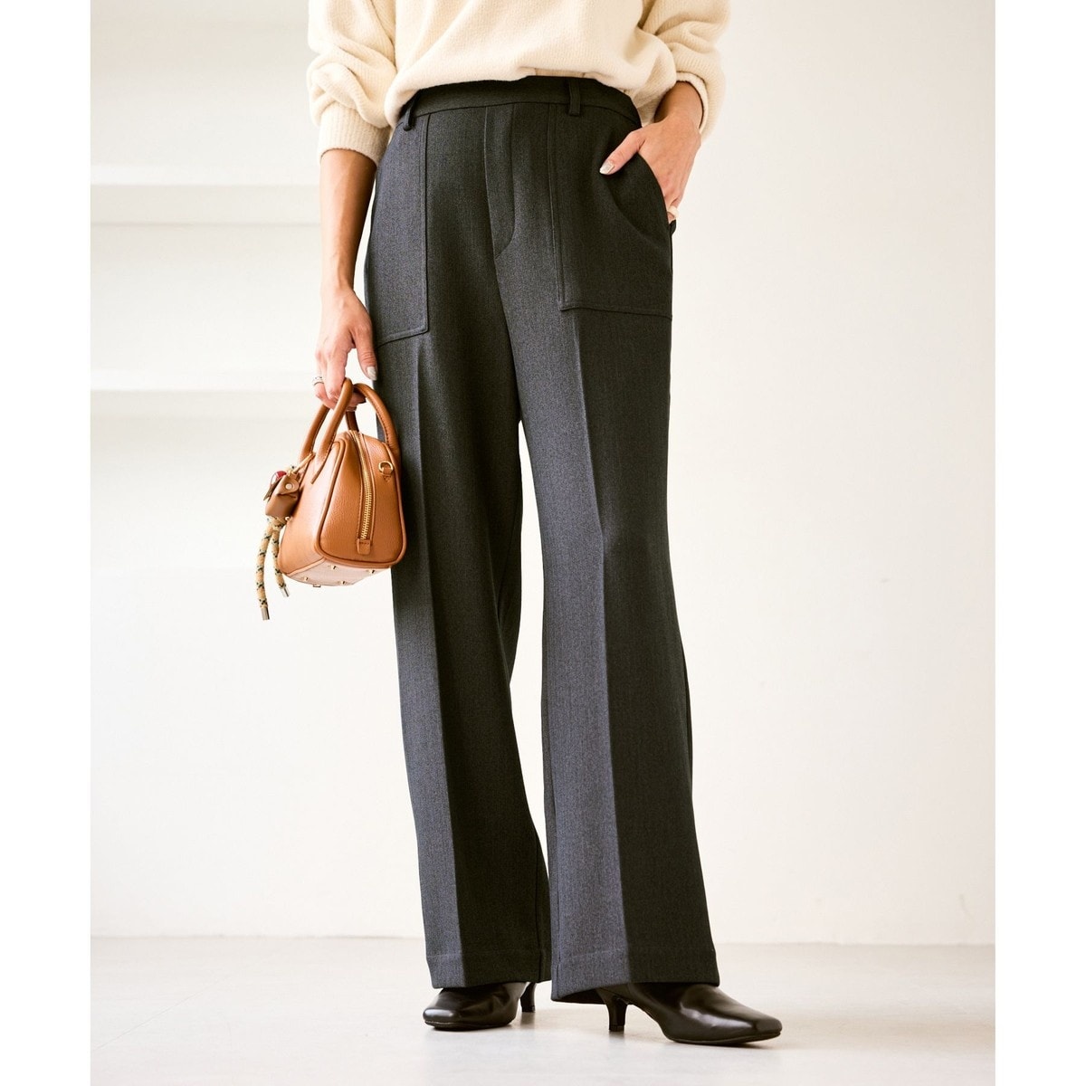 ご好評につき新色追加】さらさらアソート柄スカーチョ | ロペ