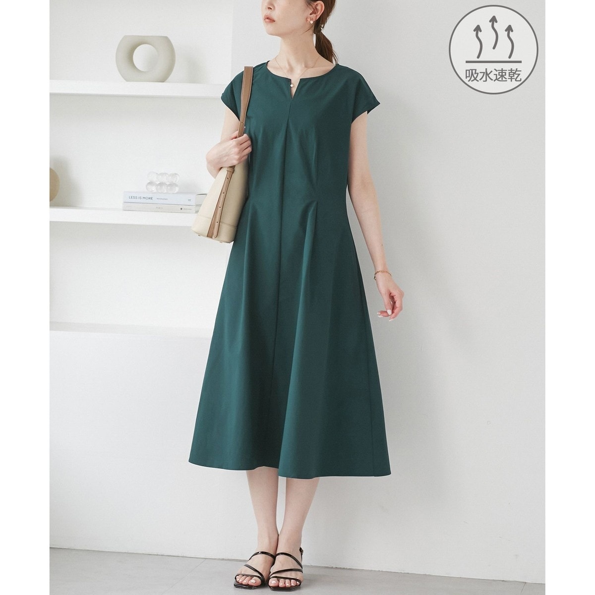 【新品】ロペピクニック　ウエストタックチェックアソートワンピース ROPE' PICNIC｜ウエストタックチェックアソートワンピース