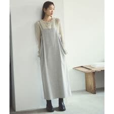 ストライプアイラインキャミワンピース/セットアップ対応