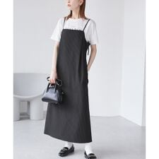 ストライプアイラインキャミワンピース/セットアップ対応