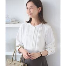 ロペピクニック(ROPE' PICNIC)のフロントピンタックブラウス/一部WEB限定カラー