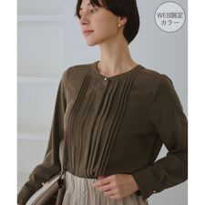 ロペピクニック(ROPE' PICNIC)のフロントピンタックブラウス/一部WEB限定カラー