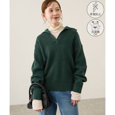 スキッパーポロニットプルオーバー/イージーケア