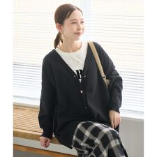 ロペピクニック(ROPE' PICNIC)のVネックフォルムカーディガン
