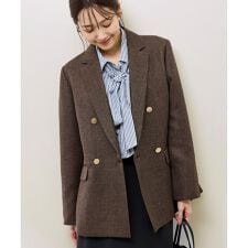 ロペピクニック(ROPE' PICNIC)のスリートーンツイードジャケット/セットアップ対応