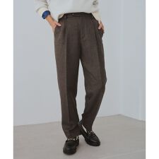 スリートーンツイードテーパードパンツ/セットアップ対応