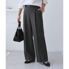 ロペピクニック(ROPE' PICNIC)のスリートーンツイードワイドパンツ/セットアップ対応