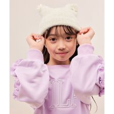 【KIDS/キッズ】ねこみみラメニット帽 /リンクコーデ