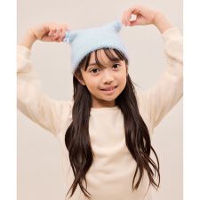 【KIDS/キッズ】ねこみみラメニット帽 /リンクコーデ