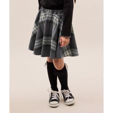 ロペピクニックキッズ(ROPE' PICNIC KIDS)の【KIDS/キッズ】インパンツ付きチェック柄フレアスカート/リンクコーデ