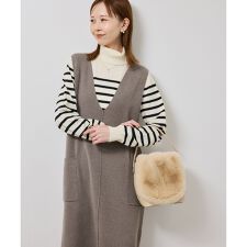 ロペピクニック(ROPE' PICNIC)のニットジャンパースカート/着丈が選べる・リンクコーデ