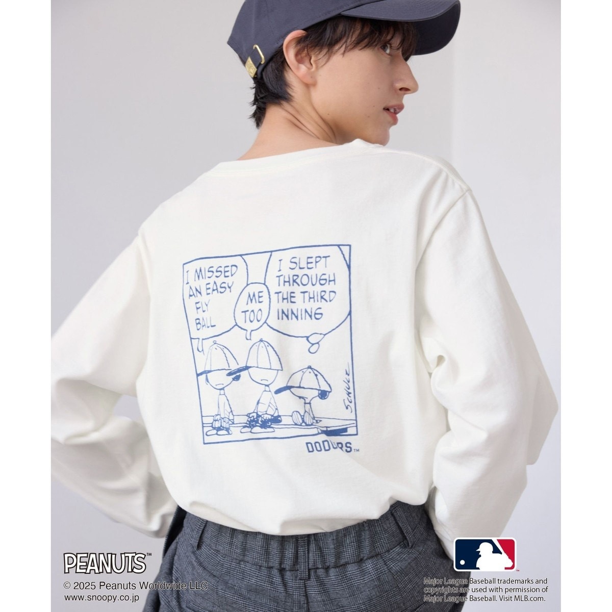 [}C]yPEANUTS×MLB COLLECTION by ROPE' PICNICzOX[uTee/ysNjbNiROPE' PICNICj zCgn(12)