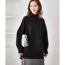 ロペピクニック(ROPE' PICNIC)の【WEB限定】サイドスリットニットプルオーバー/イージーケア