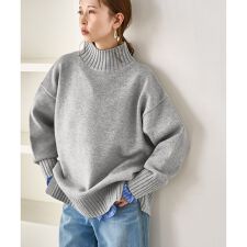 ロペピクニック(ROPE' PICNIC)の【WEB限定】サイドスリットニットプルオーバー/イージーケア