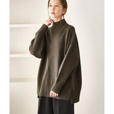 ロペピクニック(ROPE' PICNIC)の【WEB限定】サイドスリットニットプルオーバー/イージーケア