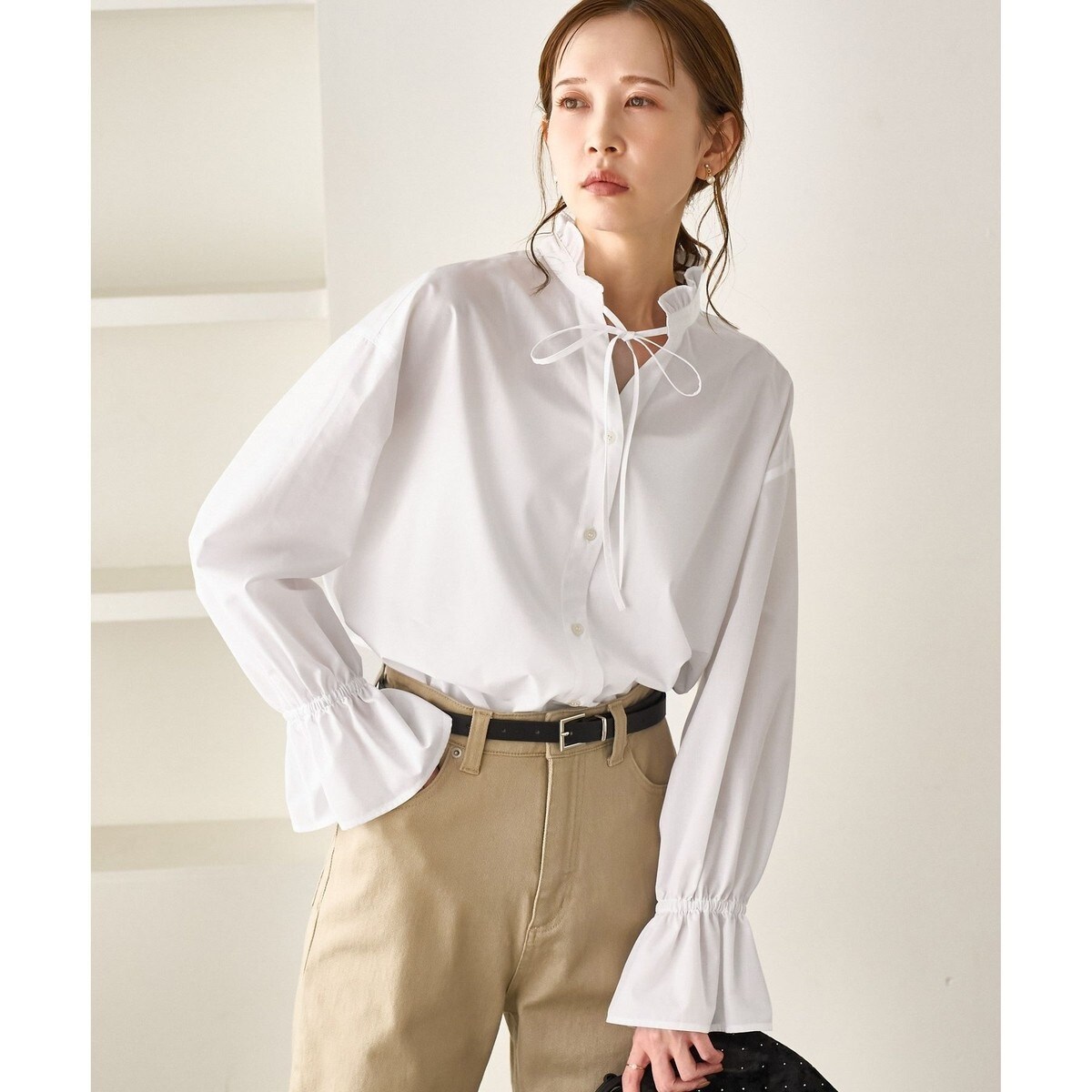 フリルレイヤードシャツ | ロペピクニック(ROPE' PICNIC) | マルイ