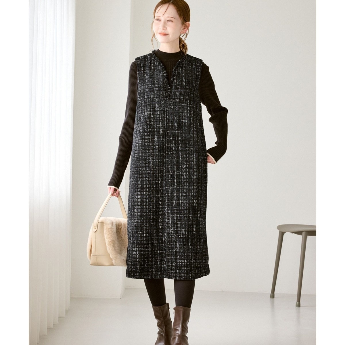 〇新品　ロペピックニック　花柄ワンピース ロペピクニック ROPE\u0027 PICNIC HitoHana×ROPE\u0027 PICNIC花柄