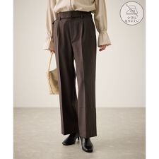 ロペピクニック(ROPE' PICNIC)の裏起毛無地＆チェックアソートワイドパンツ/防シワ