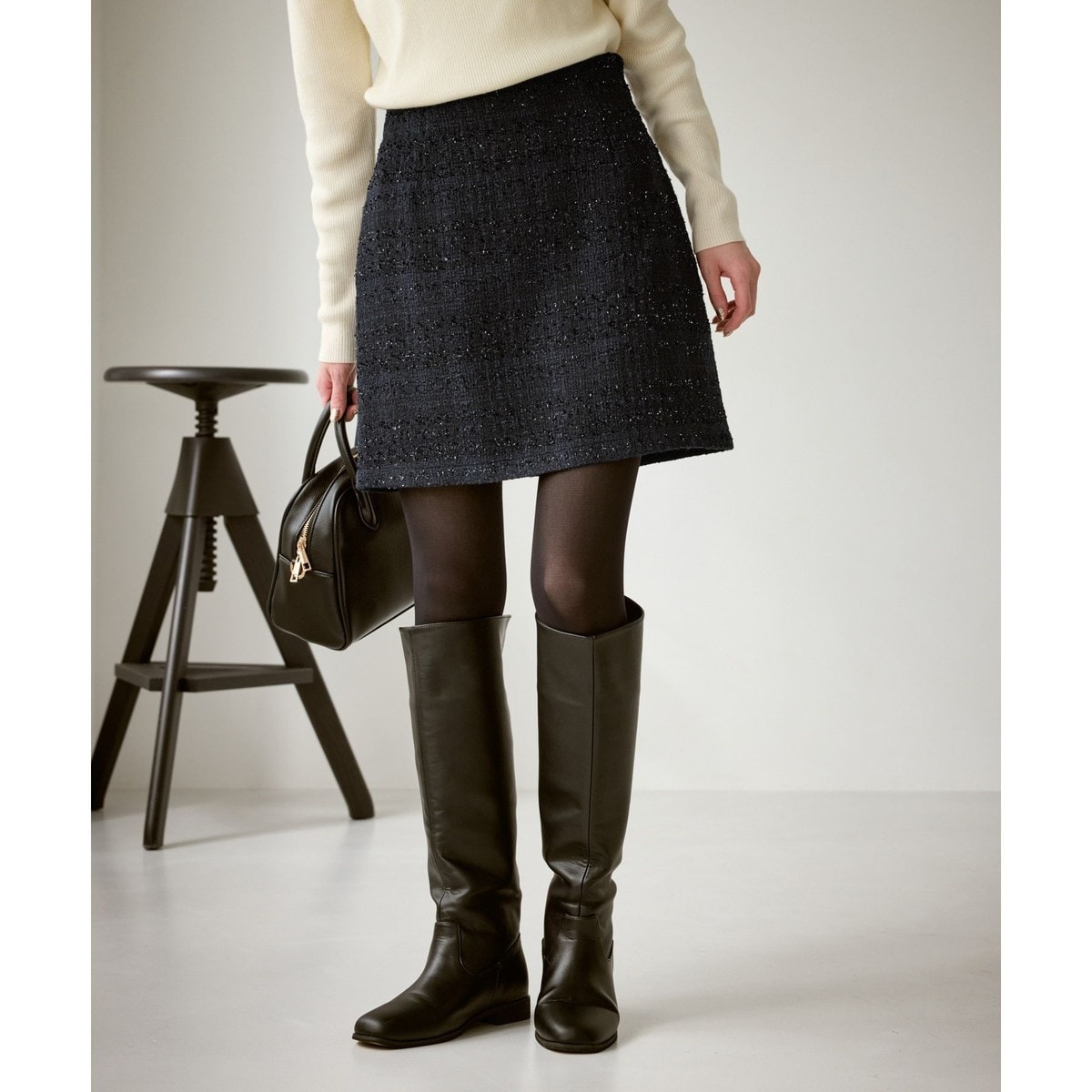 [�}���C]�t�@���V�[�c�C�[�h�`�F�b�N�~�j�X�J�[�g/���y�s�N�j�b�N�iROPE' PICNIC�j �l�C�r�[(40)