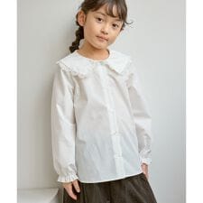 【KIDS/キッズ】ビックカラーブラウス/セレモニー対応