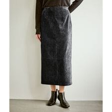 シェニール織アイラインスカート