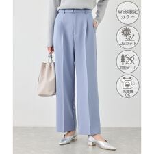 【WEB限定カラー】360°ウルトラストレッチ ワイドパンツ/花粉ガード・入卒式・セットアップ対応
