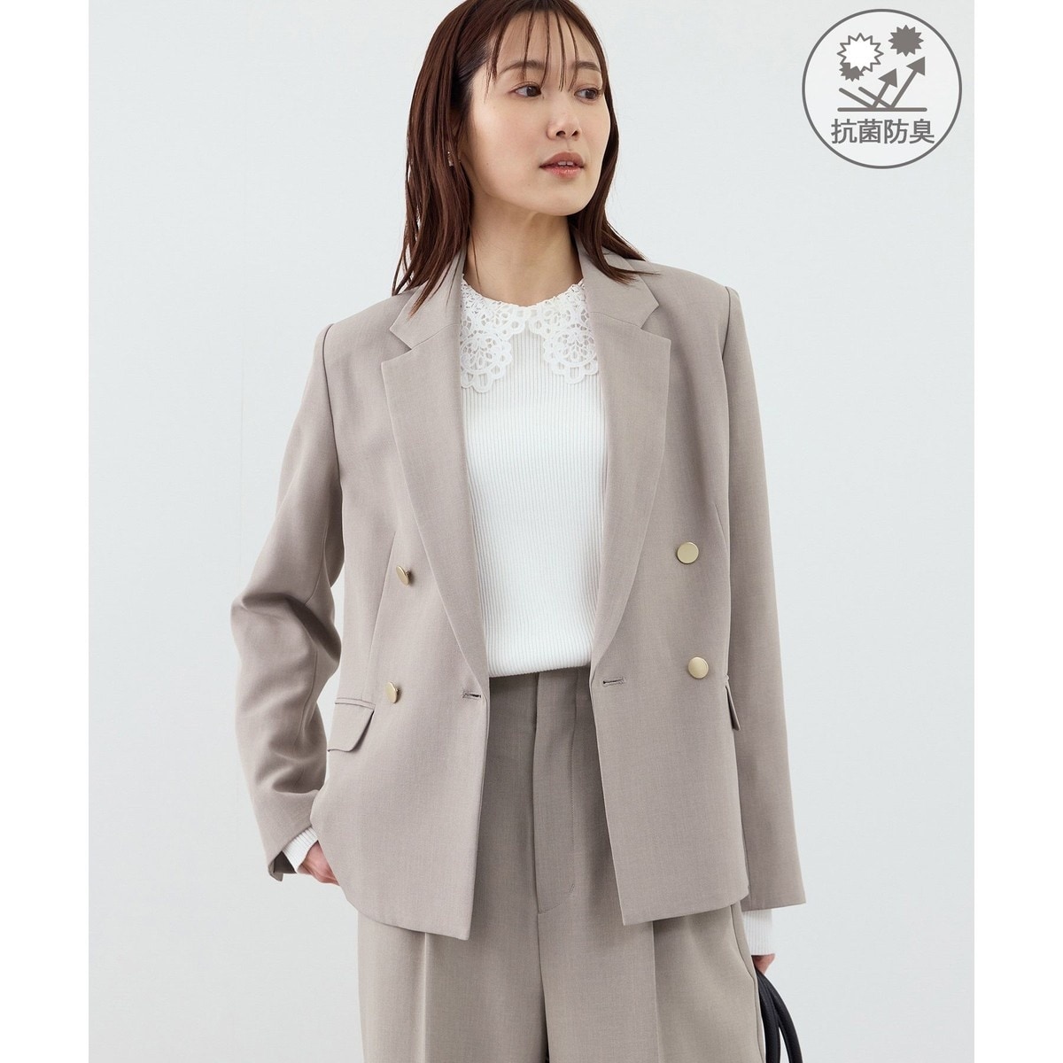 ネップツイードテーラードジャコット | ロペピクニック(ROPE' PICNIC