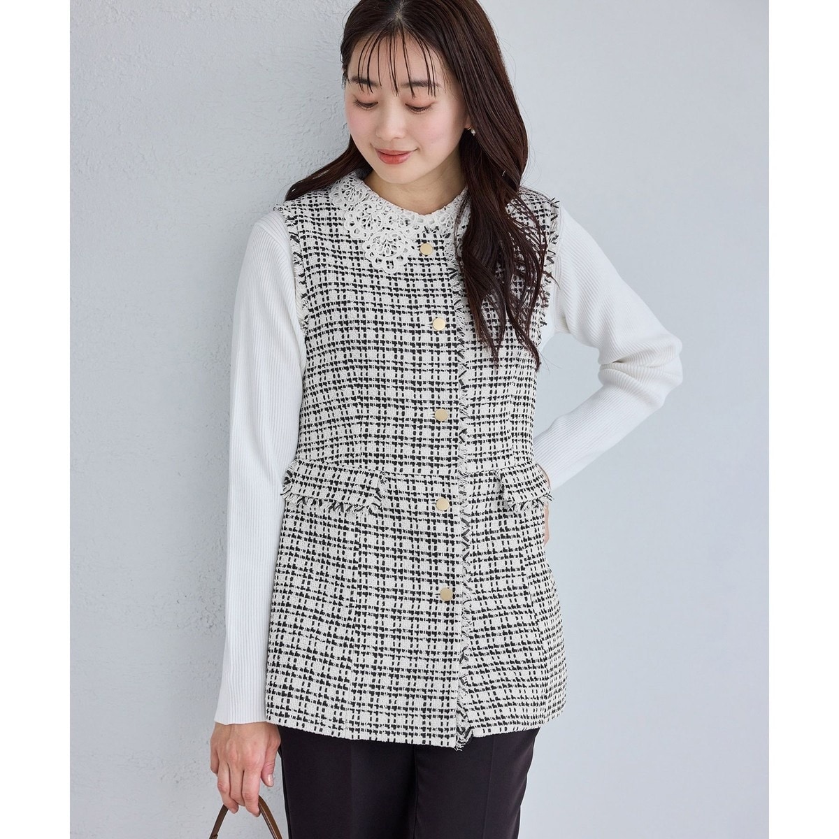 モックネックジレ | イッツインターナショナル(I.T.'S. international