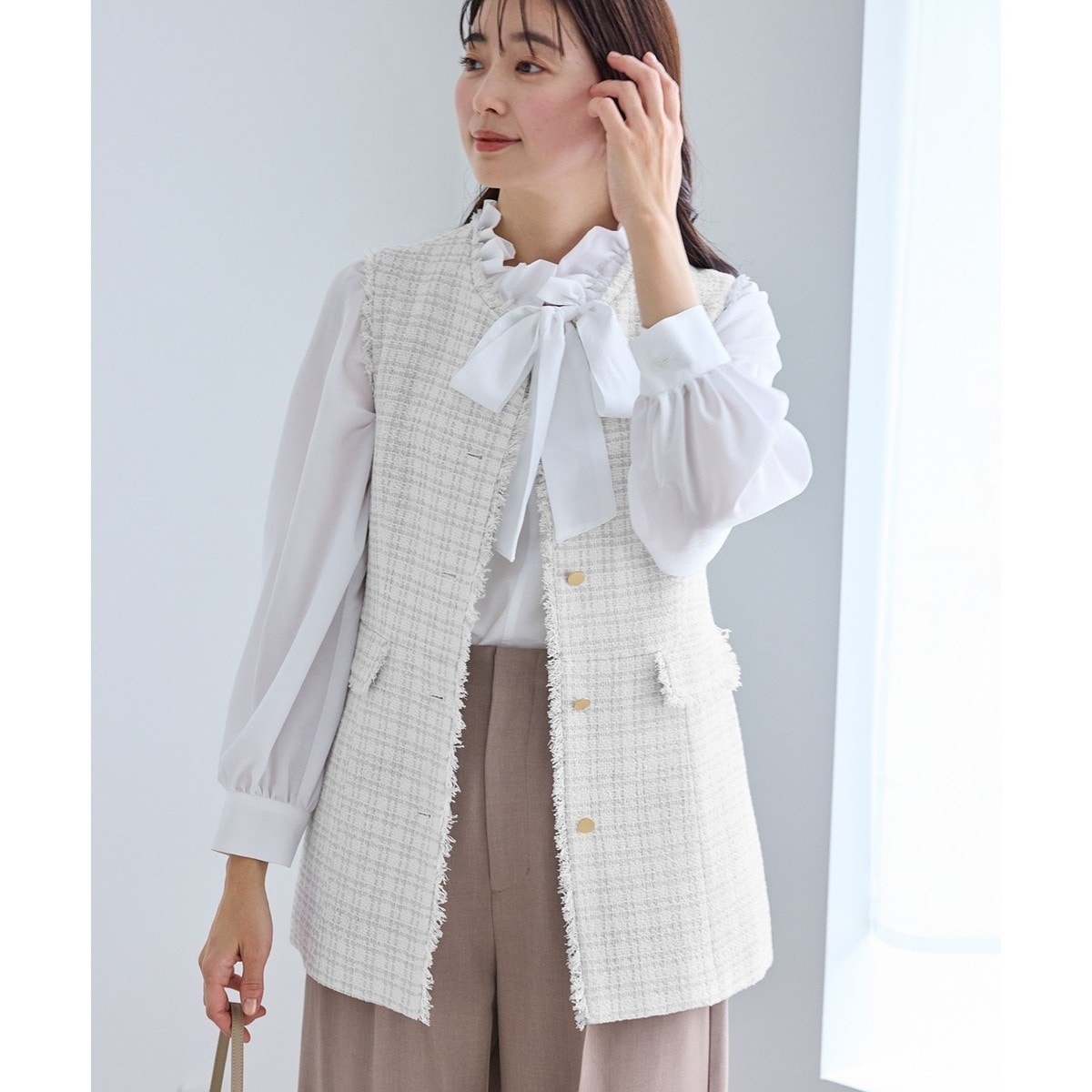 モックネックジレ | イッツインターナショナル(I.T.'S. international