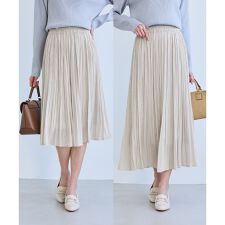 着丈が選べるエアリープリーツスカート
