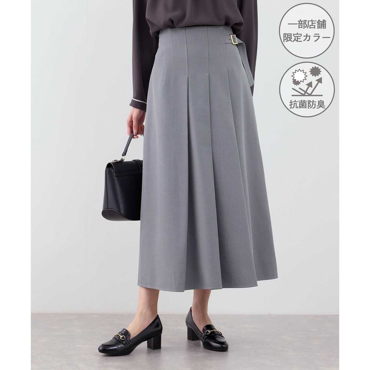 クリアツイルタックキルトスカート/入卒式・セレモニー・セットアップ対応