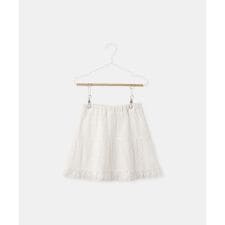 【KIDS/キッズ】インナーパンツ付きレースギャザースカート/セットアップ対応