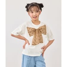 【KIDS/キッズ】ビッグリボンTシャツ