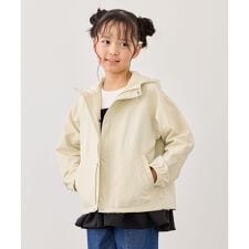 【KIDS/キッズ】グログランショートマウンテンパーカー/撥水・リンクコーデ