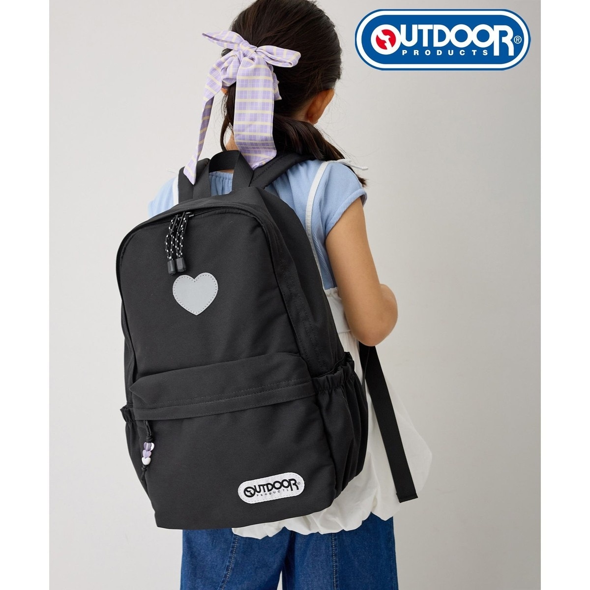 [�}���C]�yKIDS/�L�b�Y�z�yOUTDOOR PRODUCTS�ʒ��z���t���N�^�[�t�����b�N 16L/���y�s�N�j�b�N�L�b�Y�iROPE' PICNIC KIDS�j �u���b�N(01)