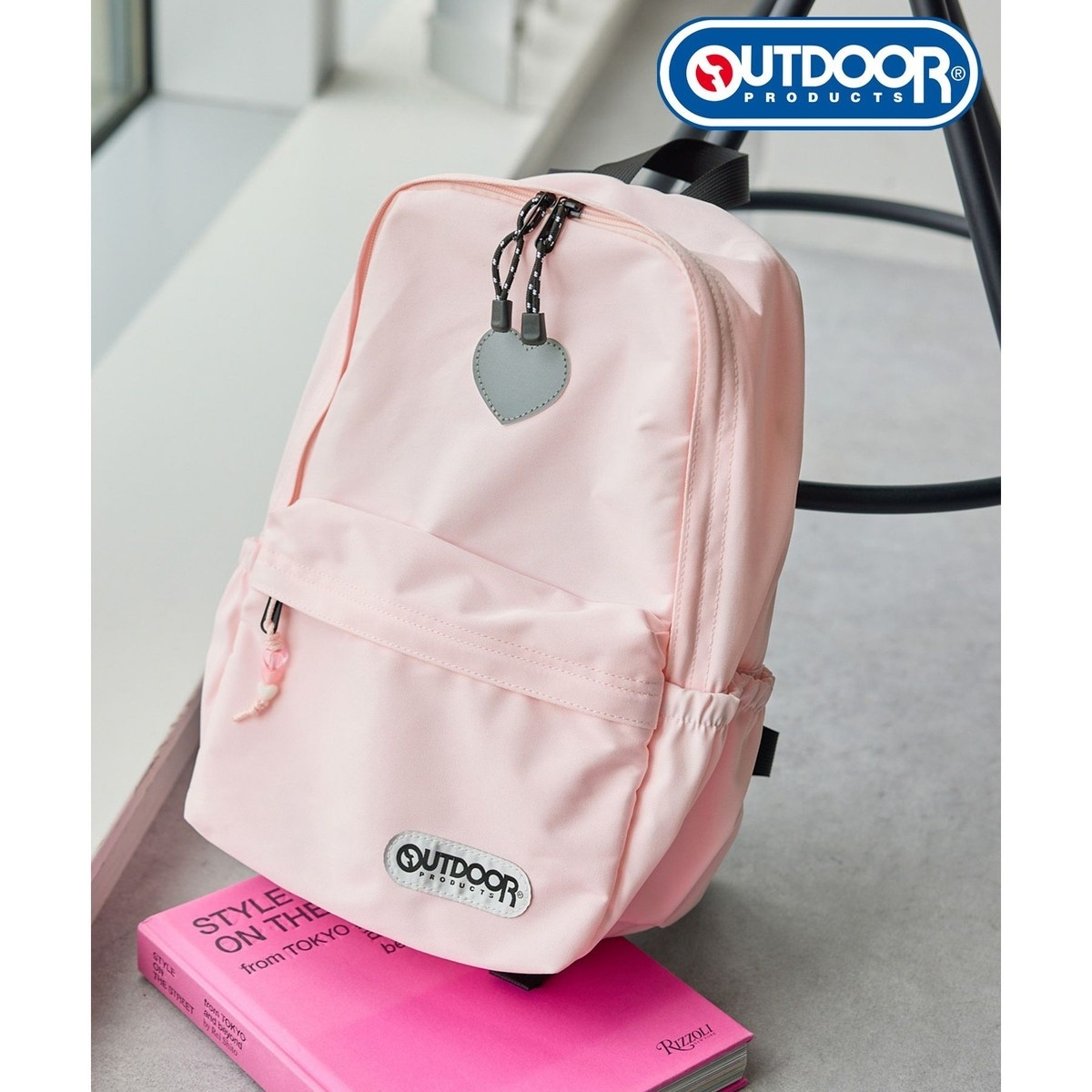 [�}���C]�yKIDS/�L�b�Y�z�yOUTDOOR PRODUCTS�ʒ��z���t���N�^�[�t�����b�N 16L/���y�s�N�j�b�N�L�b�Y�iROPE' PICNIC KIDS�j �s���N(63)