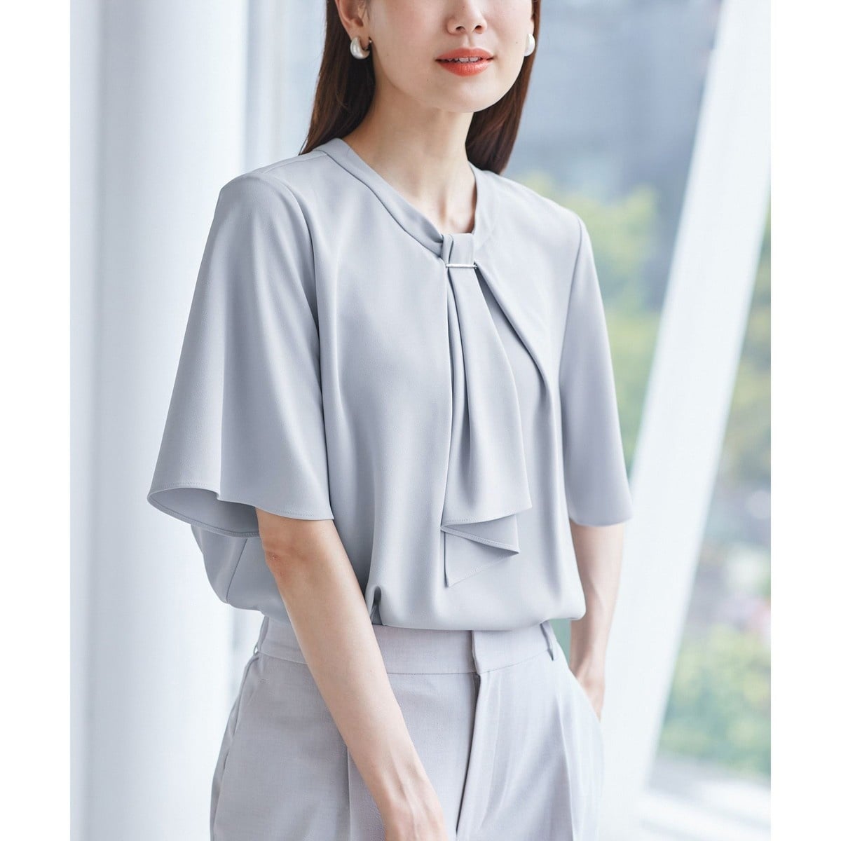◯美品 新品 Tabrik タブリク オーガンジー ボレロ ブラウス Tabrik