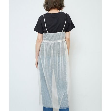 チュールキャミワンピース ロペピクニック Rope Picnic Gde581 ファッション通販 マルイウェブチャネル