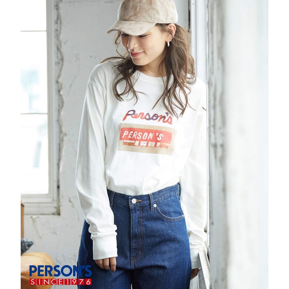 PERSON S×ROPE PICNIC】グラフィックプリントロングTシャツ | ロペ