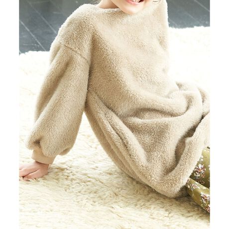 Rope Picnic Kids ボアワンピース ロペピクニック Rope Picnic Gre500 ファッション通販 マルイウェブチャネル